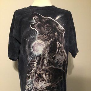 The Mountain Native American Wolves T-shirt